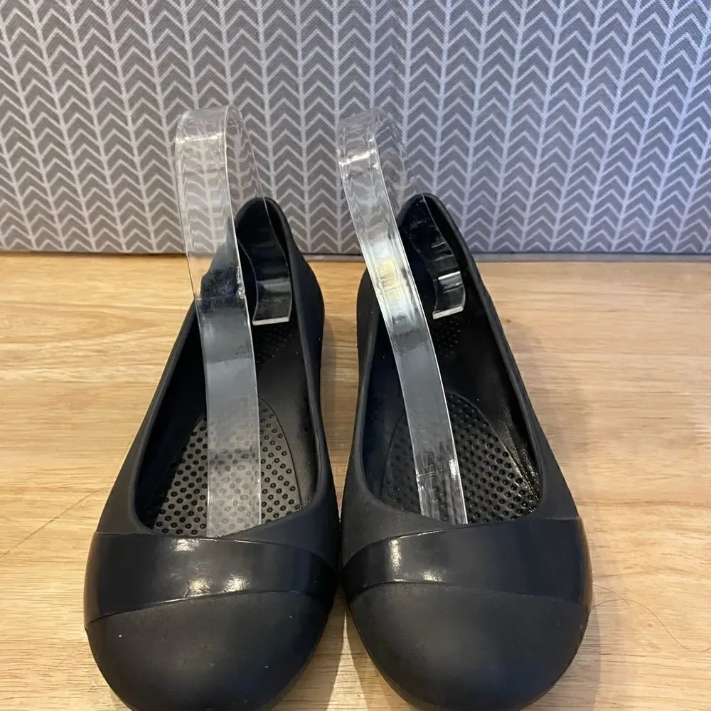 ✅Crocs Giannna ballet flats Sz 8